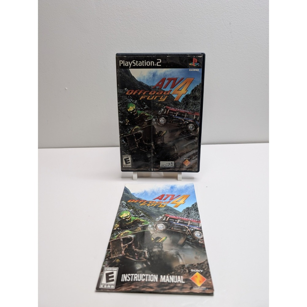 ATV Offroad Fury 4 (PlayStation 2, 2006) PS2 Complete - CIB - Black Label